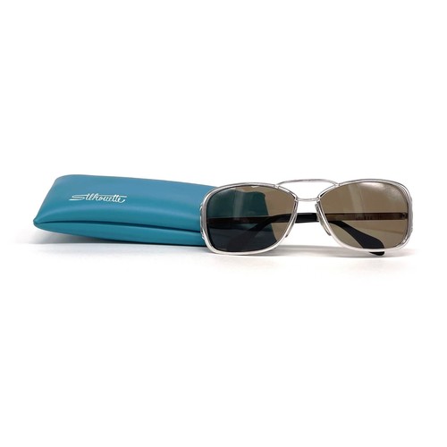 NOS vintage SILHOUETTE 666 sunglasses - 80s Austria - Medium - ORIGINAL - Elvis - Imagen 8 de 10