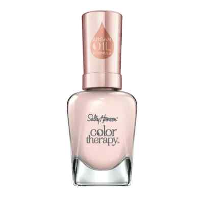 Sally Hansen Color Therapy Nail Polish W/ Argan Oil # 230 Sheer Nirvana .5 oz