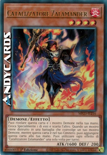 ZALAMANDER KATALYSATOR (Zalamander Catalyzer) • Ultra R SP • MP23 IT216 • 1Ed