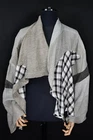 Vintage Ivan Grundahl Copenhagen Asymmetric Patchwork Cape Jacket Women's 40