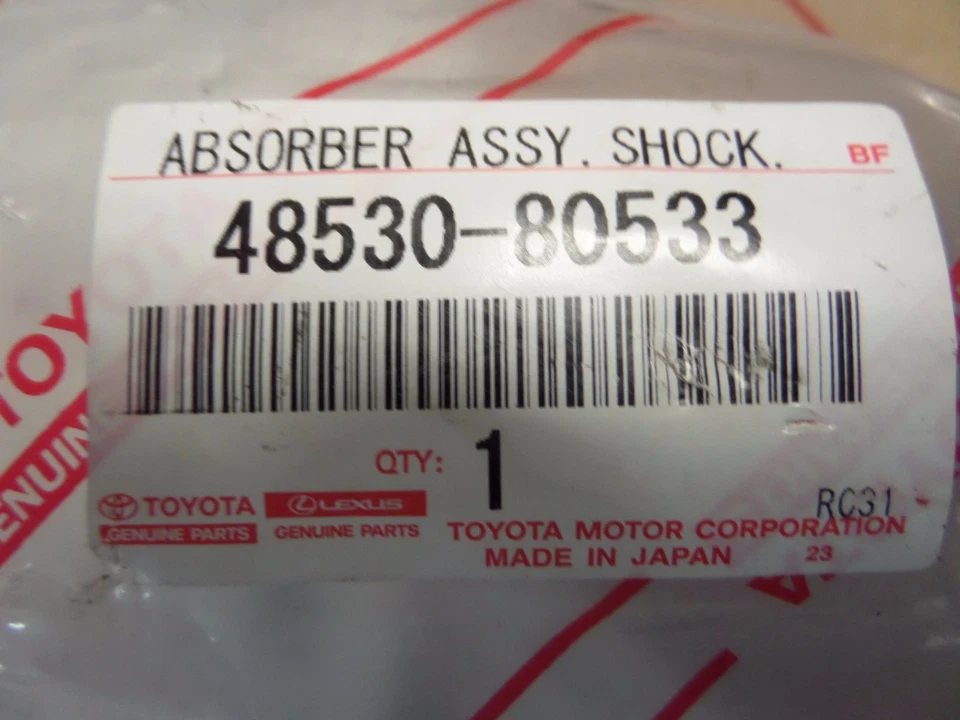 Conjunto de amortecedores traseiros Toyota Prius 2010 - 2013 original do fabricante - Imagem 3 de 3