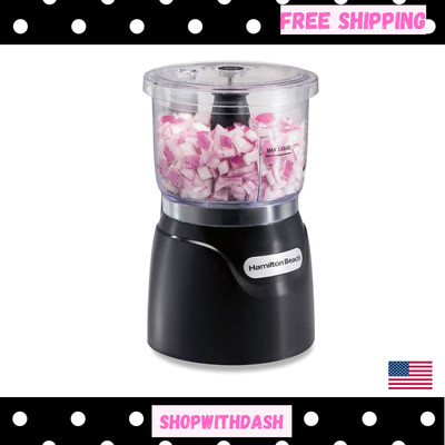 Hamilton 72850 Beach Stack & Press  3 Cup Chopper