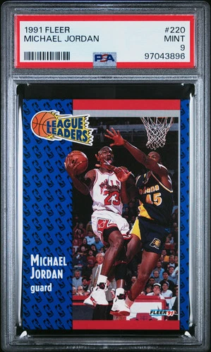 1991 Fleer Michael Jordan #220 PSA 9