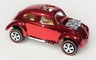 Hot wheels Redline “CUSTOM MADE CHROME RED ” VW Bug / Beetle - Custom Vw