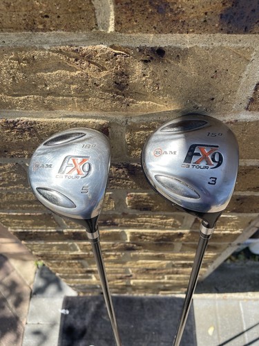 Ram FX9 Driver, 3 And 5 Woods, Regular Shafts. - Picture 8 of 11