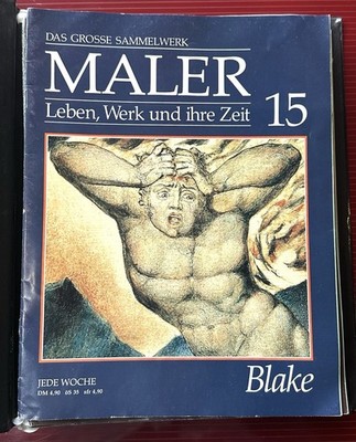 Das Grosse Sammelwerk Maler- Binder with 12 Issues of German Art Magazine