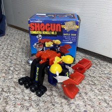 Vintage 1978 Mattel Shogun Battle Tank No 3 Combatra Vehicle NO.3 Incomplete