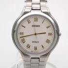 Vintage 2003 *Near MINT* Seiko Dolce 8J41-0A10 Silver 33mm Qz Men's Watch JAPAN