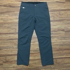 Kuhl Silencr Rogue Pants Mens 31x32 Actual 32x30 Blue Gray Tapered Hiking
