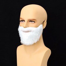 FYXZHUO Men Dress Up Fake Beard and Mustache - Costume for White