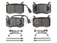 Vorderachse Swag 33 11 0831 Bremsbelagsatz, Scheibenbremse FüR Alfa Romeo