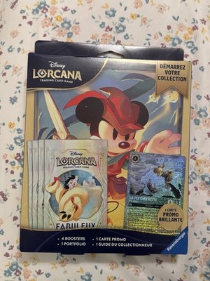 Disney Lorcana TCG Fabled Collection Starter Set FACTORY SEALED French