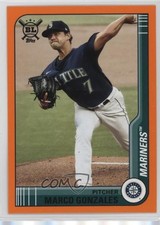 2021 Topps Big League Veterans & Rookies Orange Marco Gonzales #82 0y59