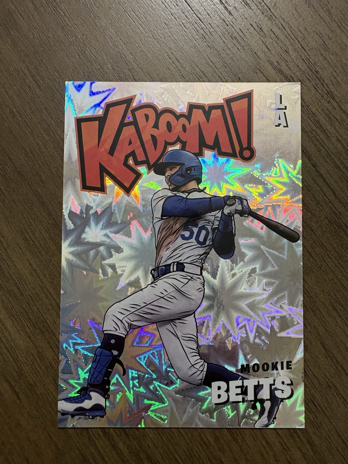 2022 Panini Absolute Kaboom! Mookie Betts #K-MB Los Angeles Dodgers