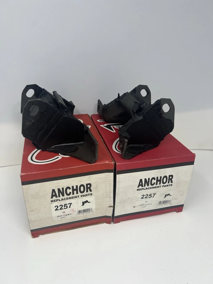 Motor & Transmission Mount Kit for Mercury Cougar 289 351 Engine 67-72 Set of 3 - Imagen 4 de 4