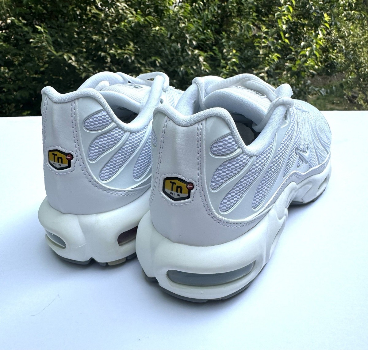 Nike Air Max Plus TN Tuned Triple White Black Cool Grey 604133 139