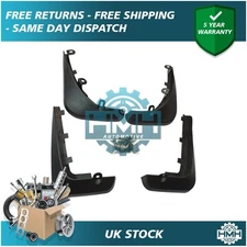 Fits VW New Beetle A4 2005-2011 Direct Fit Mud Flaps Poppy