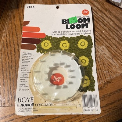 NOS Boye Diana Exclusive Bloom Loom 47645 Makes 3-1/2'' Flower & 2'' Flowerlet