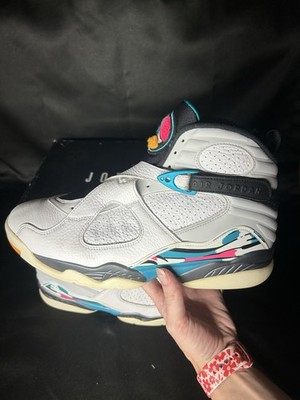 Size 11.5 - Air Jordan 8 Retro South Beach | eBay