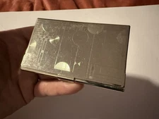 Vintage 1993 Frank Lloyd Wright Coonley Playhouse Silverplate Business Card Case