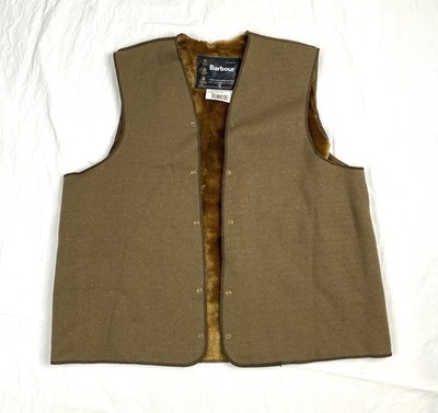 Vintage Barbour A297 Warm Pile Lining, XL, Innenfutter für Wachsjacke
