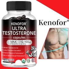 Testosteron Capsules - Performance & Endurance Support,120 Caps X 5 Bottle