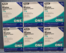 6X Rugby Nicotine Patch Step One 21mg Clear -42 Patches