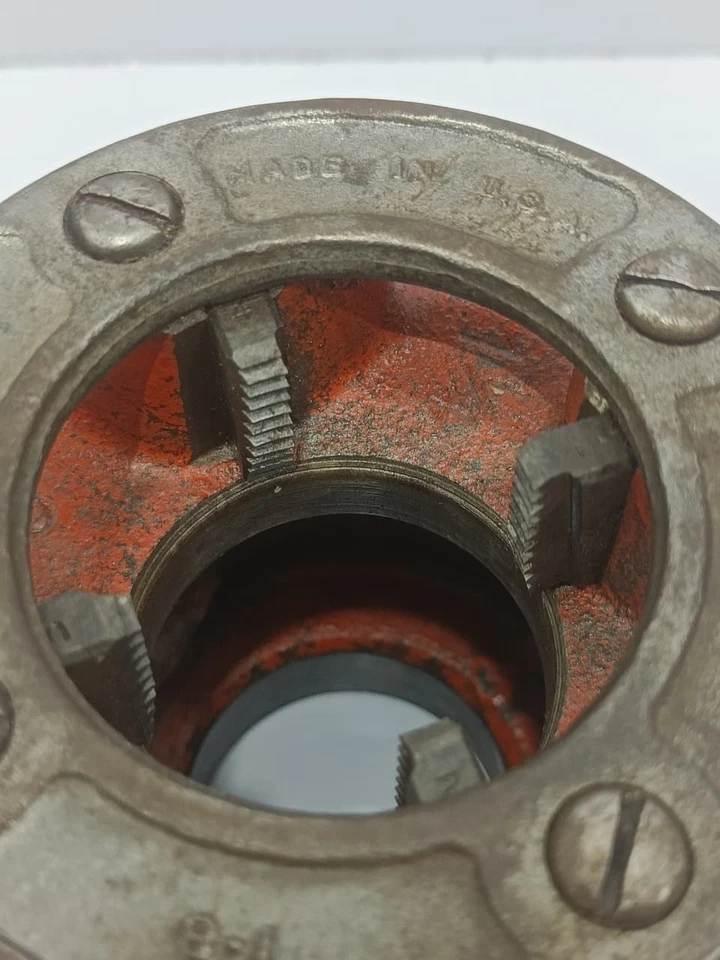 RIDGID Pipe Threader Die Head 1-1/4" NPT – Replacement Dies for Threading - Image 2 of 4