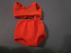Vintage Barbie:  Mattel 1967 Malibu Skipper Orange Swimsuit 9" Japan