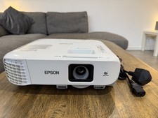 Epson EB-980W Broken Home Cinema Projector 3,800 Lumens HDMI VGA Ports Used
