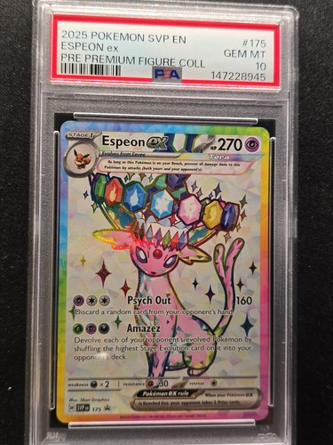 Espeon ex SVP175 Sv: Scarlet & Violet Promo Cards Holo PSA 10