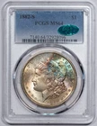 1882-S Morgan Dollar - PCGS MS-64 - CAC - Lovely Rainbow Toned