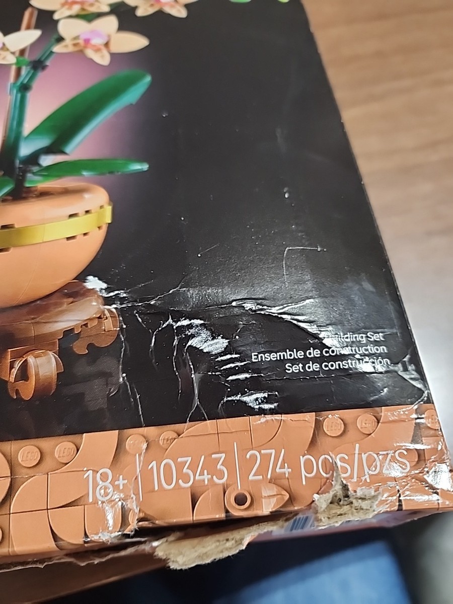 LEGO Botanicals: Mini Orchid (10343) damaged box 673419404235| eBay