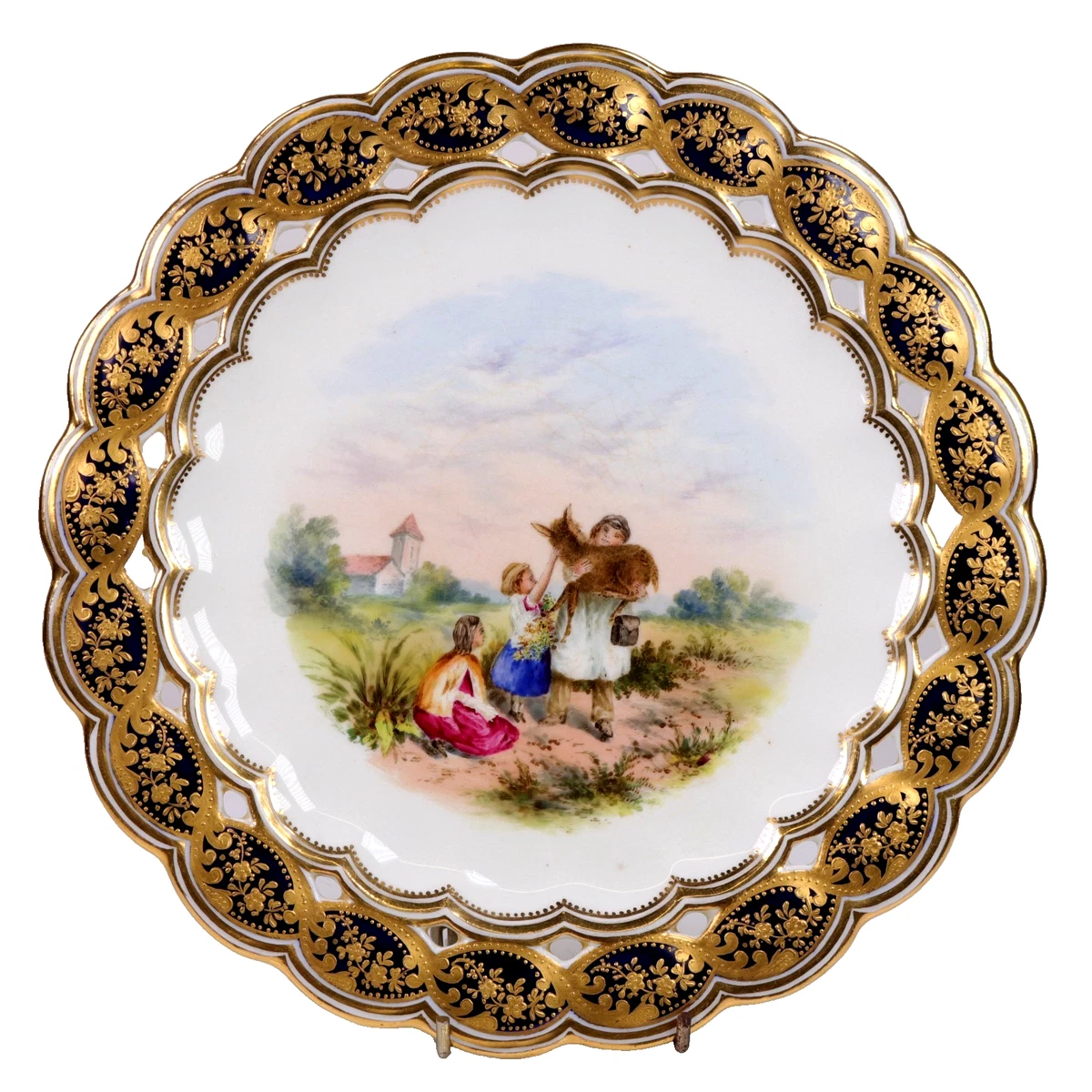 Coalport Porcelain Original Victorian Pottery, Ceramics & Glass
