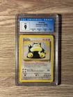 Pokemon Base 2 Set 30/130 Snorlax Rare Card CGC 9 Mint Condition