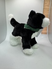 Gato de peluche de peluche blanco y negro Douglas Co - Publicidad NexGard