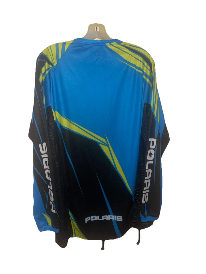 Polaris Jersey ATV Motocross Off Road MX Long Sleeve Men’s Size Small - Image 4 of 4