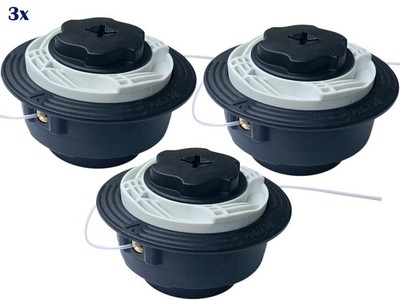 3x Mähkopf Fadenkopf C6-2 passend für STIHL FS38 FS40 FS45,50 Trimmerkopf FTC407