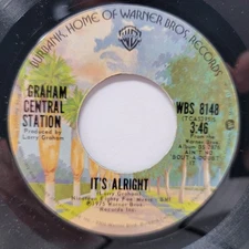 Graham Central Station Luckiest / It's 7" 45rpm EX Vinyl Soul Record free sleeve
