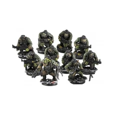 Kromlech Sci-Fi Orc Mini Schmeisser Greatcoat Squad SW (New)