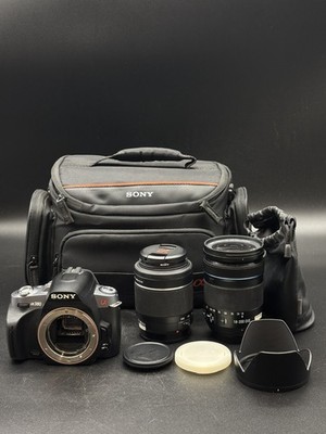 Sony Alpha DSLR-A380 14.2MP/ Samsung 18 200 mm f/3.5 6.3  /Sony DT 55-200mm