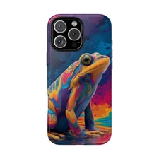 Phone Ink - Case for iPhone, Samsung, Pixel - Psychedelic Frog Abstract