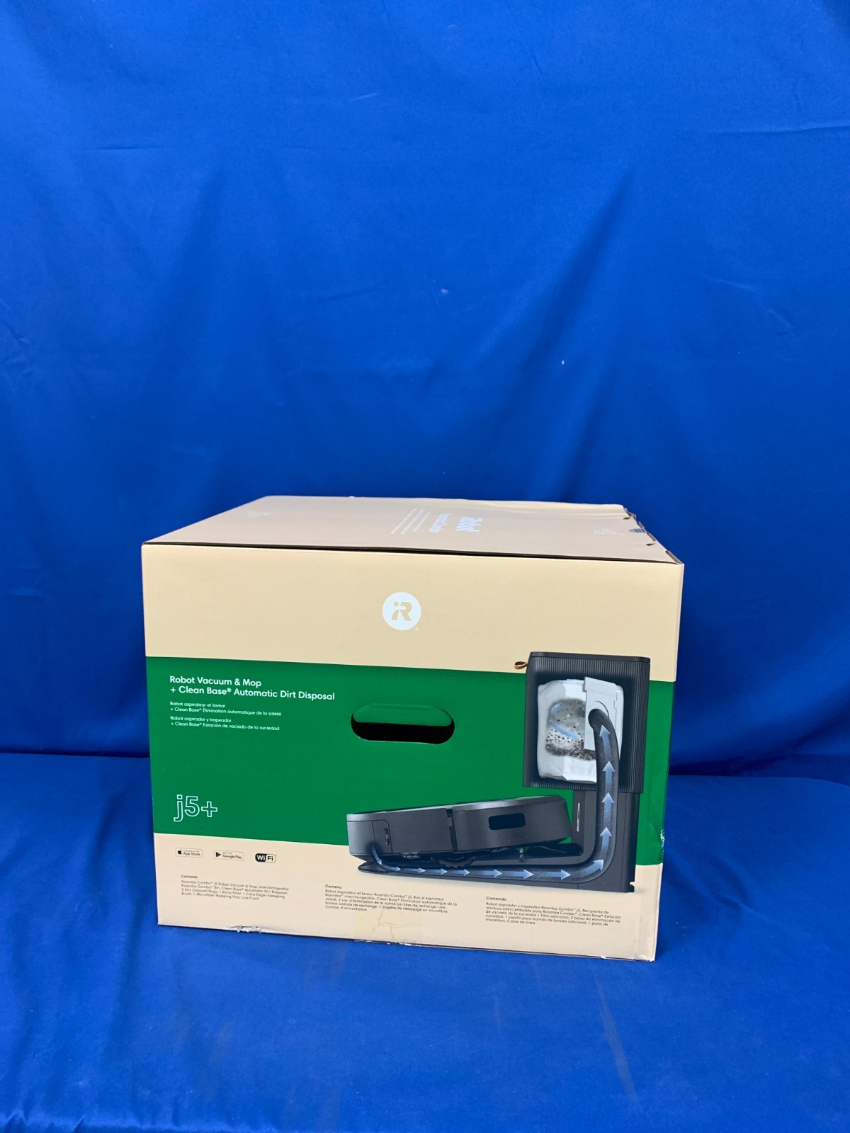 iRobot Roomba Combo j5+ Robot Vacuum & Mop - Graphite - NEW-J557020