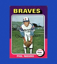 1975 Topps Mini Set-Break #130 Phil Niekro EX-EXMINT *GMCARDS*