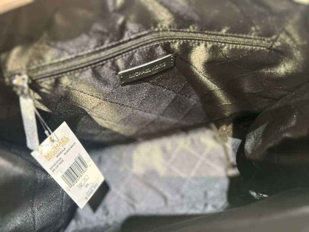 Michael Kors Lady Medium Tote Handbag Bag Shoulder + Phone Holder