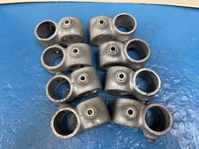8 x Keyclamp or Tube Clamp crossover fitting type 161 or 45/6 to suit 34mm tube