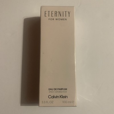 Eternity by Calvin Klein 3.3 oz EDP Spray for Women New In Box