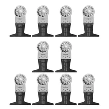 Fein Starlock E-Cut Long-Life Saw Blade - Precision Cutting 2-1/2"W, 2"L, 10PACK