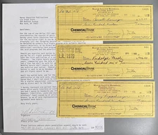 1980 MLB Phillies World Series Champion Pay Check Contract Lot HOF Mike Schmidt