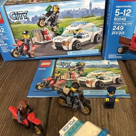 Lego City Police Lot Of 60048 And 60042